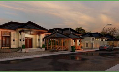 Cluster Villa Hadap Jalan Aspal Lokasi Prambanan