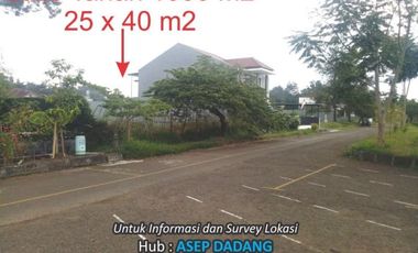 Jual Tanah Kavling 1000 m2 Graha Puspa bandung