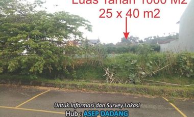 Jual Tanah Kavling 1000 m2 Graha Puspa bandung