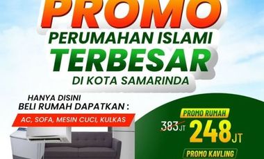 Rumah Murah Syariah Di Kota Samarinda Kalimantan Timur Dekat SD SMP Cordova Islam Terpadu