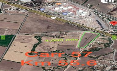Terreno industrial La Fragua San Jose Iturbide Guanajuato