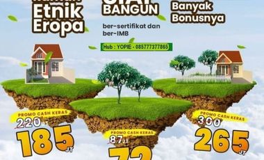 Dijual rumah subsidi murah ada fasiltas kolam renang nya