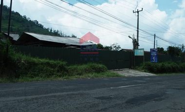 Tanah di Mainboard Lembang Tangkuban Parahu