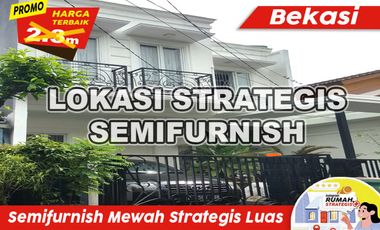 SEMIFURNISH Mewah Modern 2 Lt Grand Galaxy City Bekasi Selatan