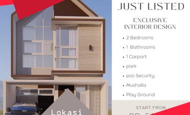 Rumah cantik nuansa villa cantik asri dkt UIN CIBIRU DAN TOL