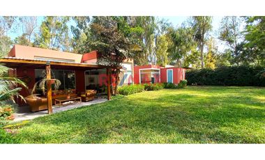 Se Vende Linda Casa En Exclusiva Zona De Lurín *Areas Veerdes *Terraza *Jardín *Precio De Ocasión