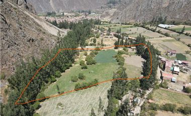 VENDO TERRENO 19,200 M2 OLLANTAYTAMBO CUSCO PERU