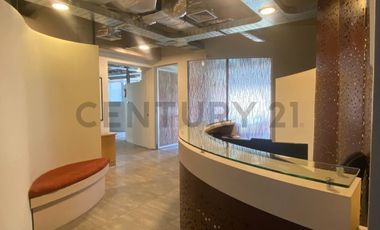 OFICINA EN VENTA, AMOBLADA, METRO LOS DOMINICOS, LAS CONDES