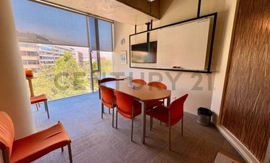 OFICINA EN VENTA, AMOBLADA, METRO LOS DOMINICOS, LAS CONDES