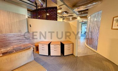 OFICINA EN VENTA, AMOBLADA, METRO LOS DOMINICOS, LAS CONDES