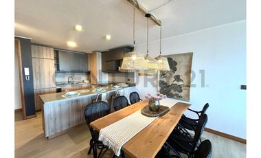 Departamentos en primera línea playa Pucón 3D 2B