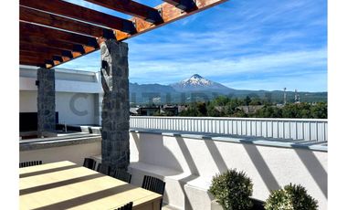 Departamentos en primera línea playa Pucón 3D 2B