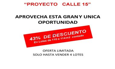 Oferta De Lotes En Chilca