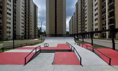 apartamento en arriendo en c.r fontana campestre piso 9. Cod A14027