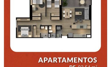 APARTAMENTO PARA ESTRENAR BARRIO  LOS COLORES ENTREGA NOVIEMBRE  2025
