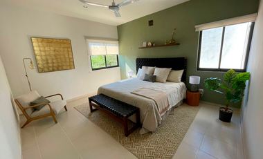 Casa de tres recámaras al norte de Mérida.