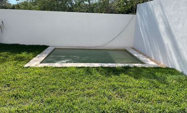 Casa de tres recámaras al norte de Mérida.