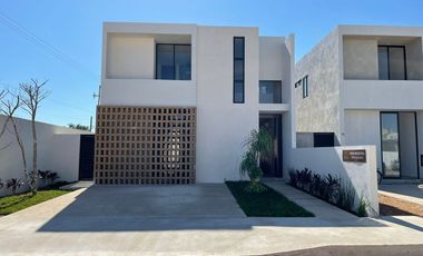 Casa de tres recámaras al norte de Mérida.