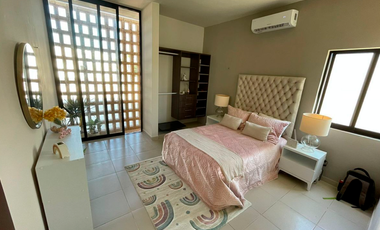 Casa de tres recámaras al norte de Mérida.