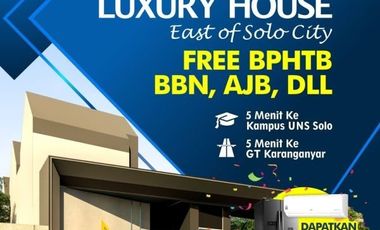 Perumahan baru dekat UNS, special oktober seru