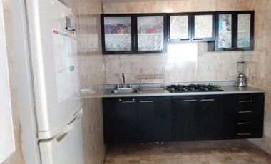 Frente al mar y la playa departamento con alberca una recamara .