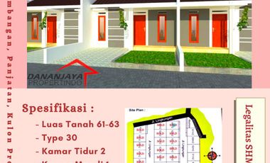 Rumah SHM strategis dekat SMK 1 Panjatan siap KPR