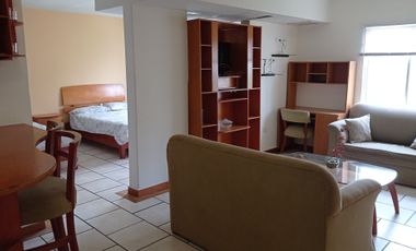 Departamento amueblado SIN DEPOSITO, zona lindavista, Gpe. Serv Incluidos