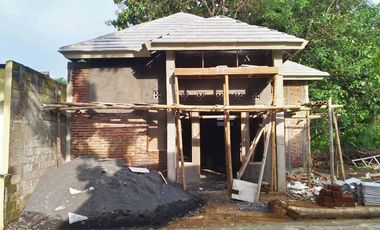 Rumah minimalis proses bangun di Sentolo, Kulon Progo