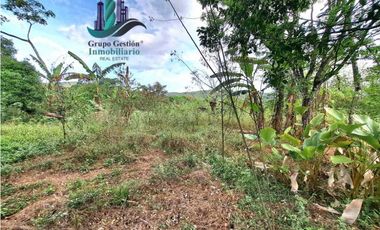 VENDO TERRENO CON CASA DE SEGUNDA CALDERA