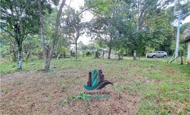 VENDO TERRENO CON CASA DE SEGUNDA CALDERA