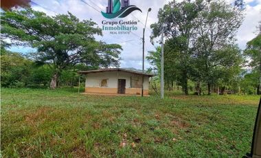 VENDO TERRENO CON CASA DE SEGUNDA CALDERA