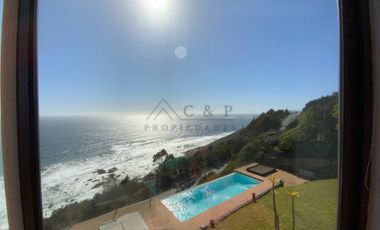 ARRIENDO CASA INMEJORABLE VISTA EN CANTAGUA, ZAPALLAR Vacaciones