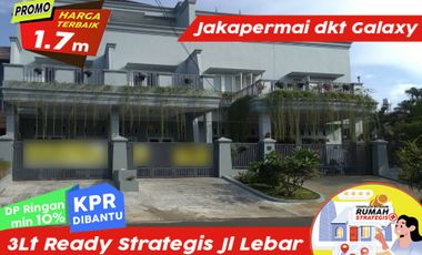 Ready Mewah Strategis 3lt Jl Ry Utama Jakapermai dkt Galaxy Bekasi