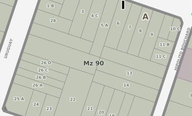 Casa antigua para refaccionar en Moreno centro sobre Lote de 9x40.