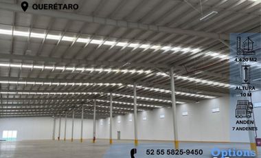 Querétaro, zona industrial para alquilar propiedad industrial