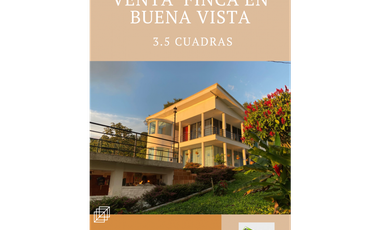 FINCA CHALET TURISMO BUENAVISTA 3.5 CUADRAS 4906