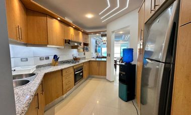 VENDO HERMOSO DEPARTAMENTO FULL AMOBLADO EN TONSUPA EXCELENTE VISTA