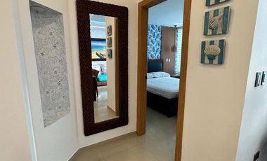 VENDO HERMOSO DEPARTAMENTO FULL AMOBLADO EN TONSUPA EXCELENTE VISTA