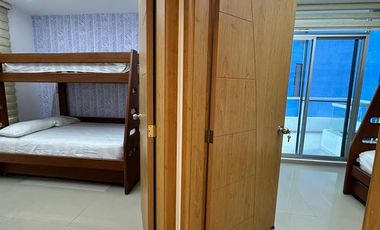 VENDO HERMOSO DEPARTAMENTO FULL AMOBLADO EN TONSUPA EXCELENTE VISTA