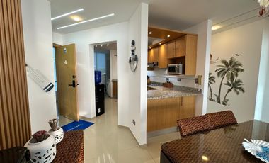 VENDO HERMOSO DEPARTAMENTO FULL AMOBLADO EN TONSUPA EXCELENTE VISTA