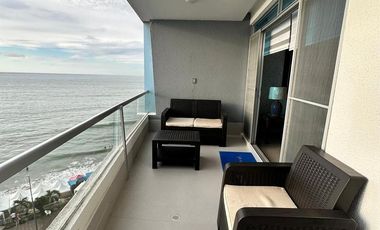 VENDO HERMOSO DEPARTAMENTO FULL AMOBLADO EN TONSUPA EXCELENTE VISTA