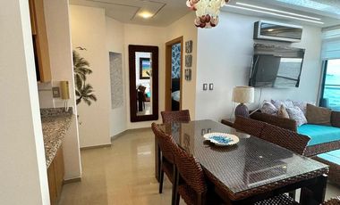 VENDO HERMOSO DEPARTAMENTO FULL AMOBLADO EN TONSUPA EXCELENTE VISTA