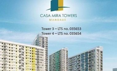 Condominium for Sale in Casa Mira Mandaue, Alang Alang, Mandaue City