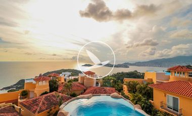 Casa con Vista Panorámica en Acapulco con estricta vigilancia