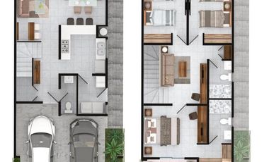 Casa en Venta, Apodaca en Estancias Valle de Plata