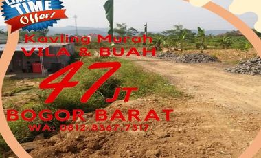 KAVLING TANAH VILA DAN BUAH MURAH AGROHILLS DI BOGOR (PROMO)