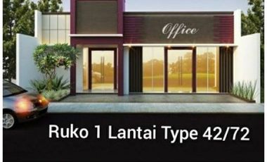Ruko termurah & strategis, design minimalis modern; Ar Rahman Regency