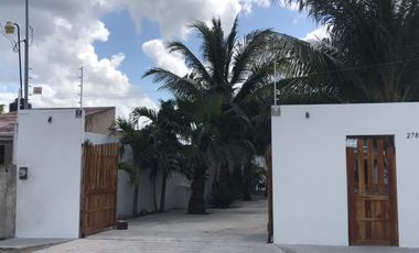 Casa en renta en Telchac puerto con alberca/ 3 habitaciones