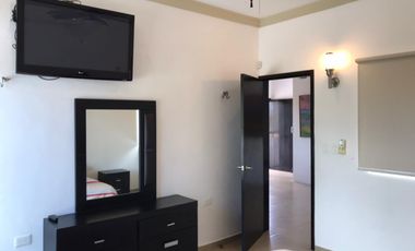 Casa en renta en Telchac puerto con alberca/ 3 habitaciones