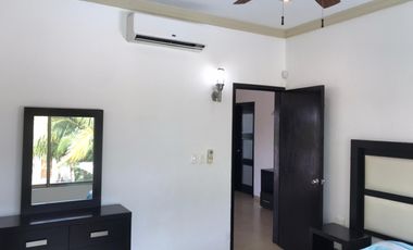 Casa en renta en Telchac puerto con alberca/ 3 habitaciones